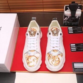 Giày nam Versase siêu cấp họa tiết hoa văn GNV25