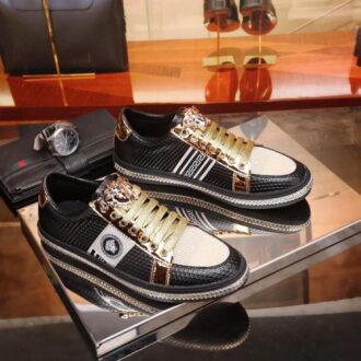 Giày nam Versase siêu cấp họa tiết lưới VNS23