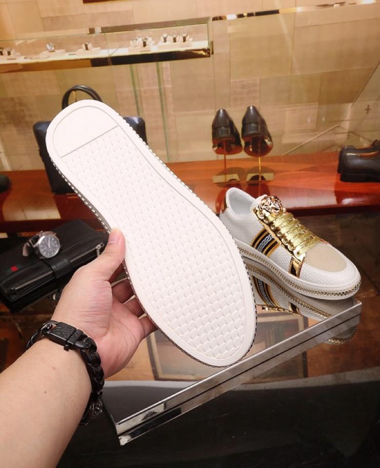 Giày nam Versase siêu cấp họa tiết lưới VNS23