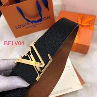 Thắt lưng nam Louis Vuitton họa tiết logo đính đá TLLV73