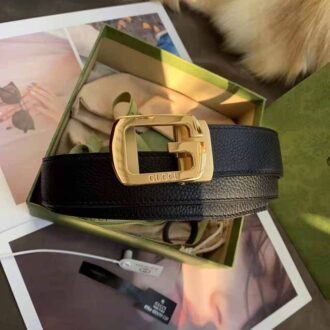 Thắt lưng nam Gucci siêu cấp da nhăn khóa tự động chữ G TLGC48