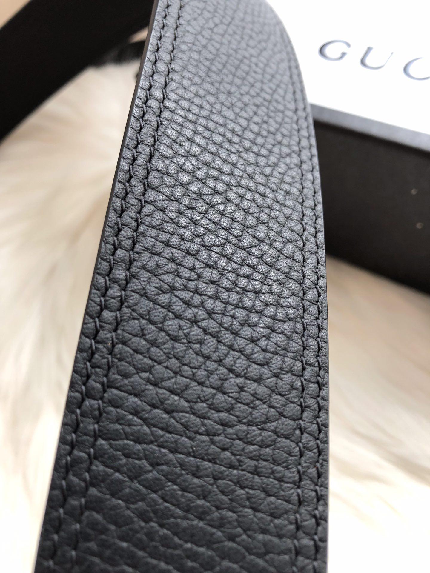 Thắt lưng nam Gucci siêu cấp họa tiết chữ G đính đá