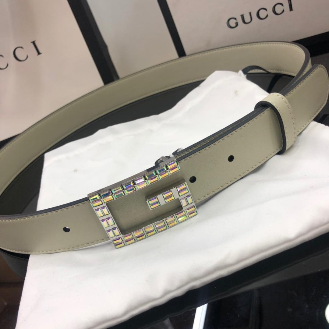 Thắt lưng nam Gucci siêu cấp hoa tiết logo đính đá