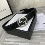 Thắt lưng nam Gucci siêu cấp họa tiết logo đính sao