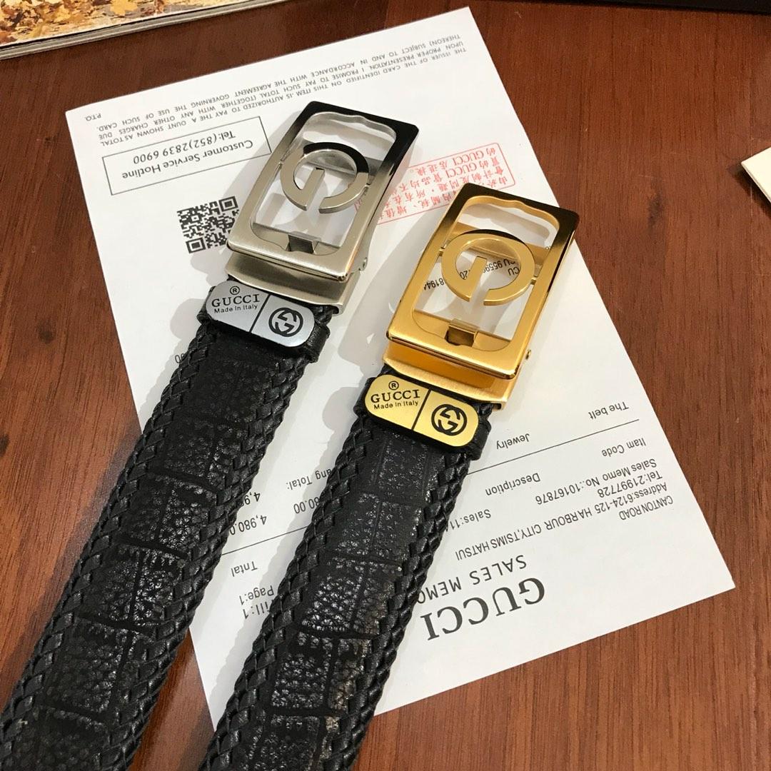 Thắt lưng nam Gucci siêu cấp mặt vuông khóa tự động