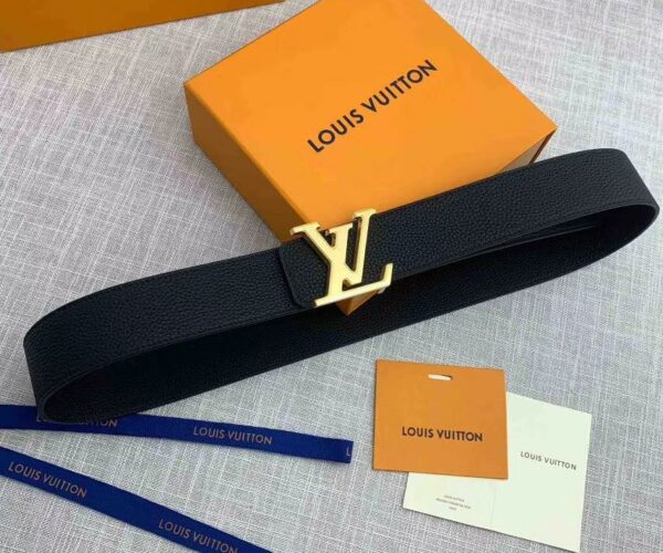 Thắt lưng nam Louis Vuitton Like Au Logo vàng TLLV78