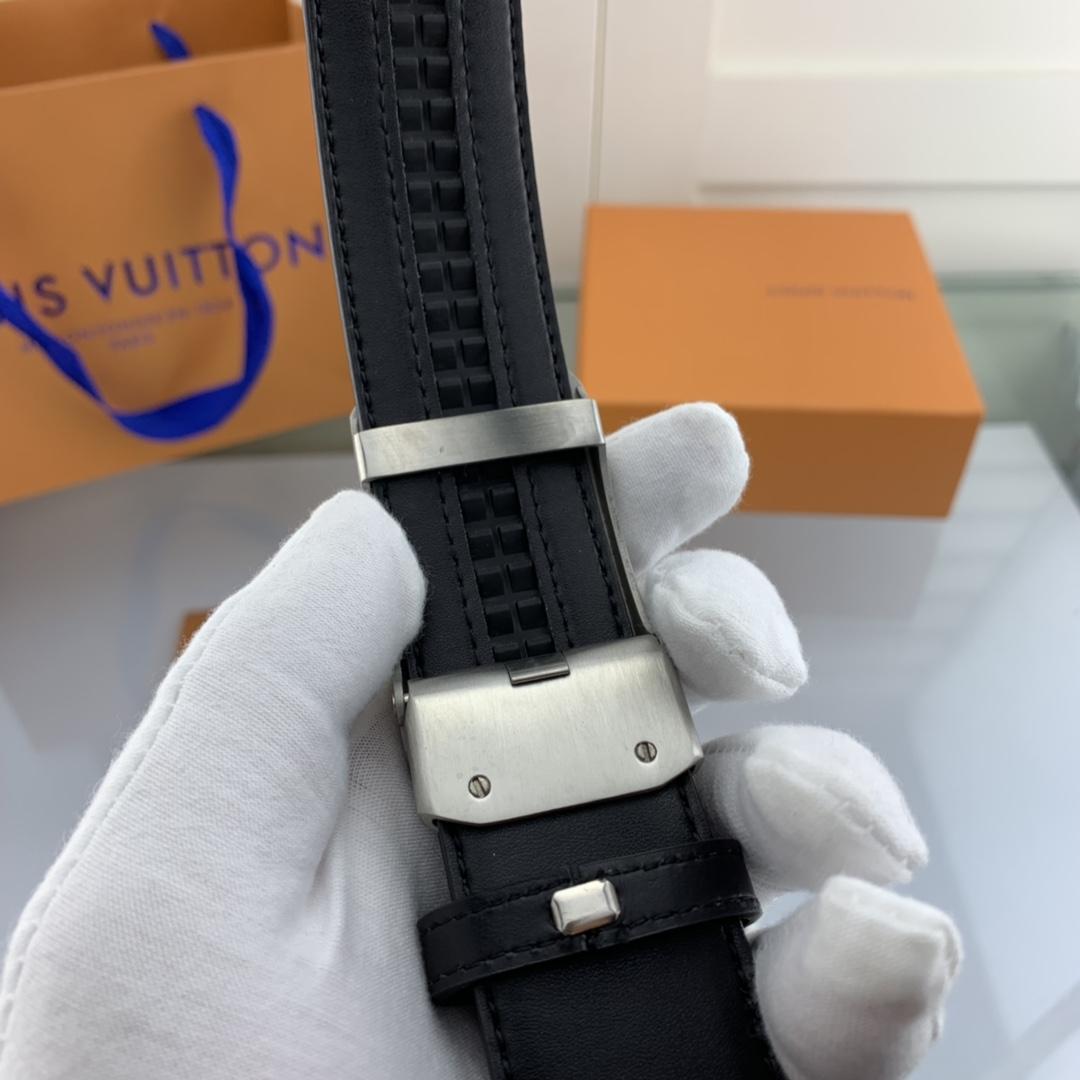 Thắt lưng nam Louis Vuitton like au khoá tự động mặt chữ nhật TLLV56