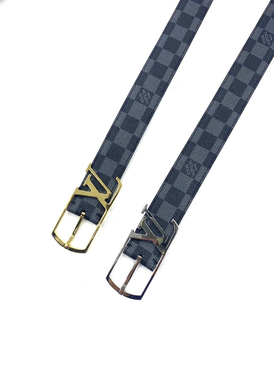 Thắt lưng nam Louis Vuitton siêu cấp mặt logo khoá kim TLLV43