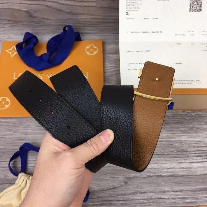 Thắt lưng nam Louis Vuitton like au dây 2 mặt TLLV71