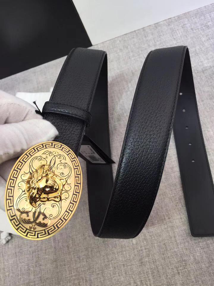 Thắt lưng nam Versace siêu cấp mặt khóa họa tiết hoa