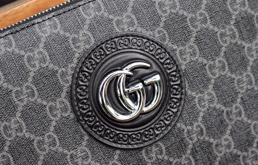 Túi đeo chéo Gucci siêu cấp họa tiết logo xanh khóa số