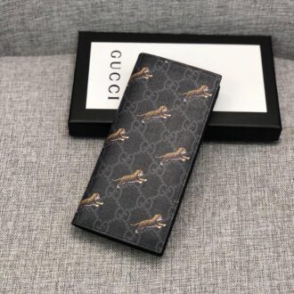 Ví nam Gucci siêu cấp cầm tay họa tiết hổ