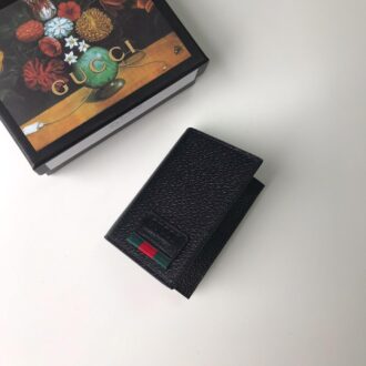 Ví nam Gucci siêu cấp dáng đứng họa tiết kẻ đỏ