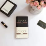 Ví nam Gucci siêu cấp ngắn họa tiết logo màu đen