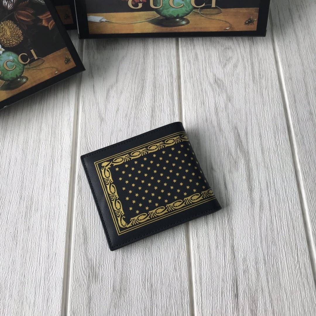Ví nam Gucci siêu cấp vuông họa tiết guccy 