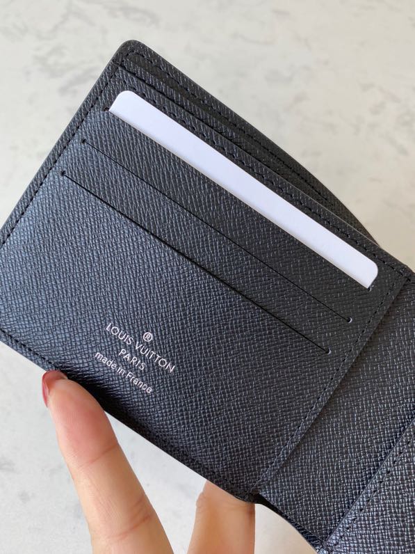 Ví nam Louis Vuitton like au hoạ tiết caro vuông to VNLV20