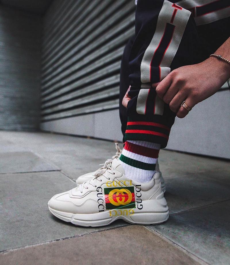 cách phối đồ với giày gucci nam