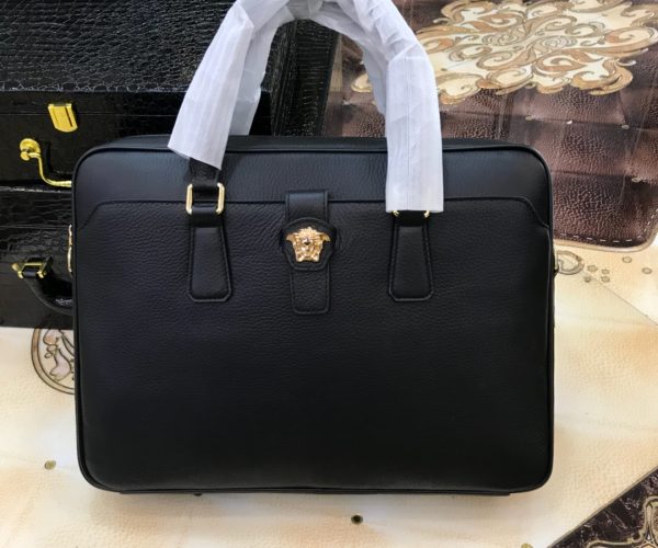 Túi xách nam Louis Vuitton siêu cấp họa tiết da nhăn mặt khóa logo vàng TXVS04