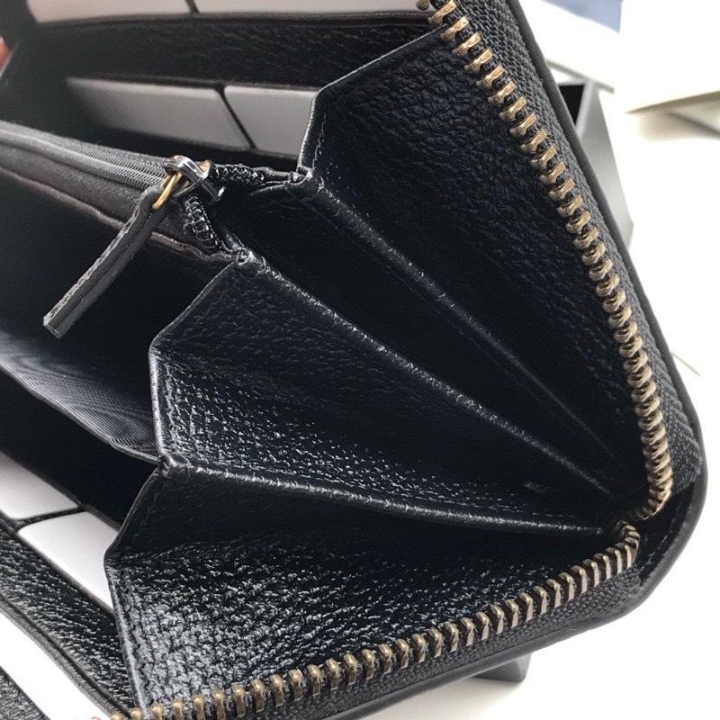 Ví nam Gucci siêu cấp khóa kéo họa tiết gucci ong VNG92