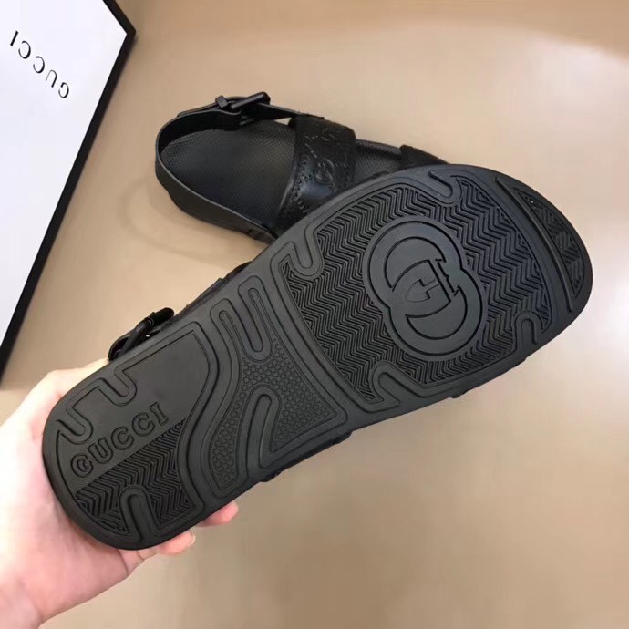 Dép nam Gucci siêu cấp sandal quai hậu DGC02