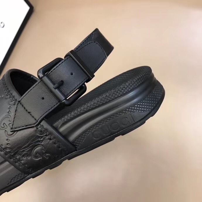 Dép nam Gucci siêu cấp sandal quai hậu DGC02