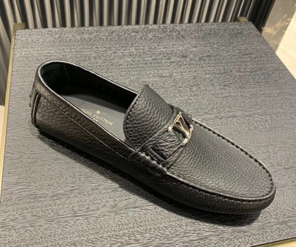 Giày lười Louis Vuitton họa tiết da nhăn GLLV106