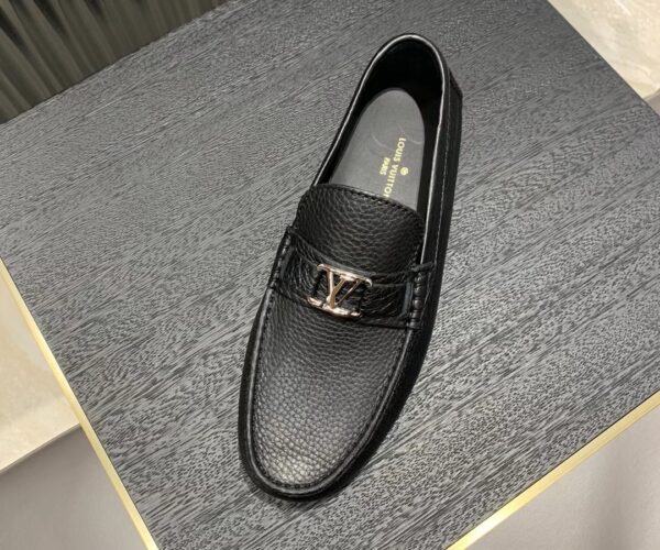 Giày lười Louis Vuitton họa tiết da nhăn GLLV106