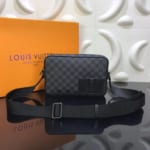 Túi đeo chéo Louis Vuitton like au họa tiết caro hình hộp TDCLV10