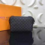 Túi đeo chéo Louis Vuitton like au họa tiết caro hình hộp TDCLV10