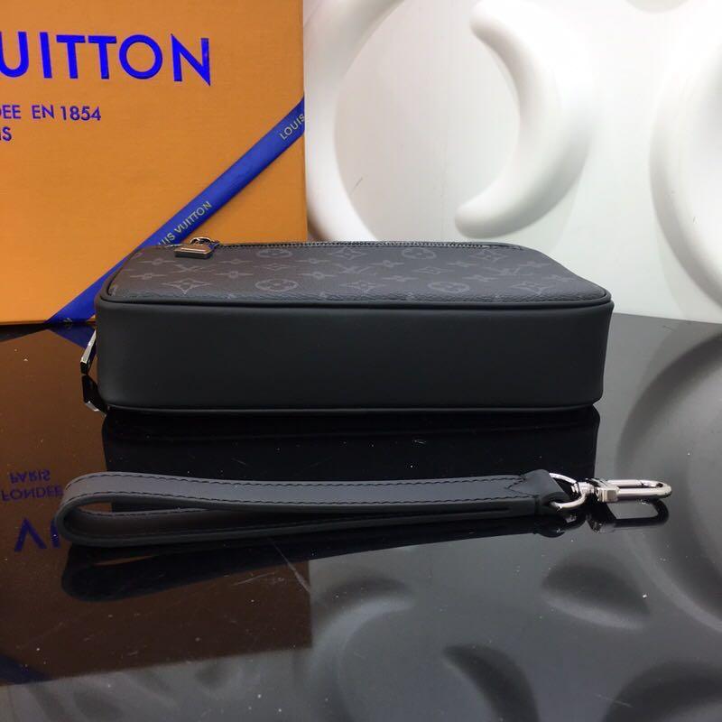 Ví nam Louis Vuitton siêu cấp cầm tay họa tiết hoa hình hộp VNLV73