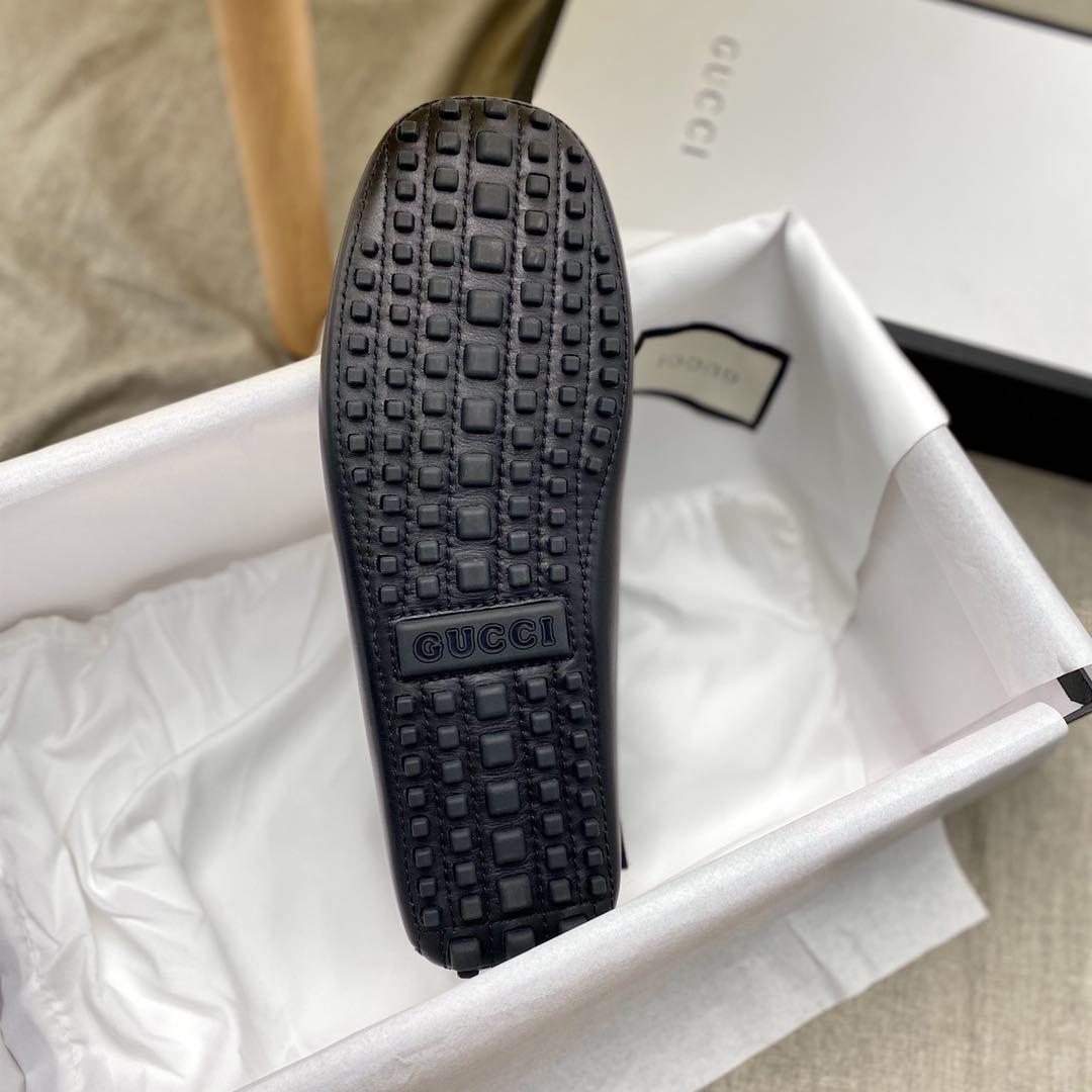 Giày lười Gucci like au họa tiết logo nhỏ GLGC58