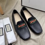 Giày lười Gucci like au họa tiết logo nhỏ GLGC58