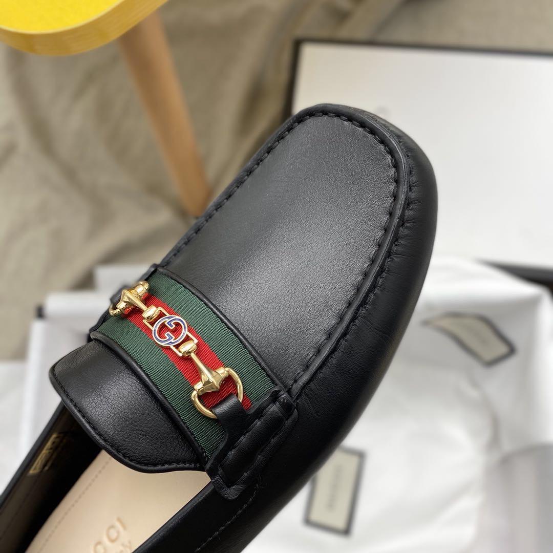 Giày lười Gucci like au họa tiết logo nhỏ GLGC58