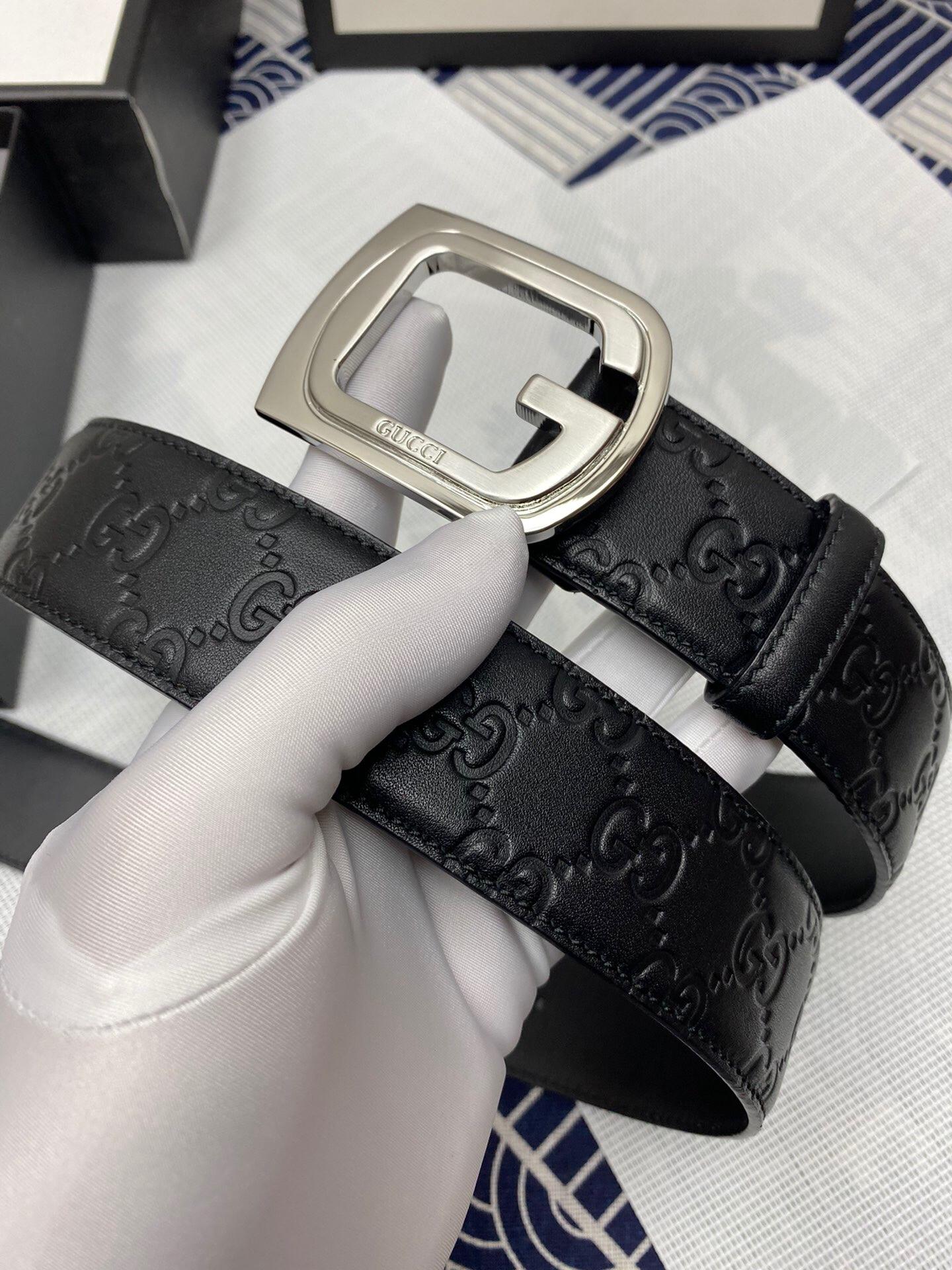 Thắt lưng nam Gucci siêu cấp họa tiết chữ G kiểu mới TLGC76