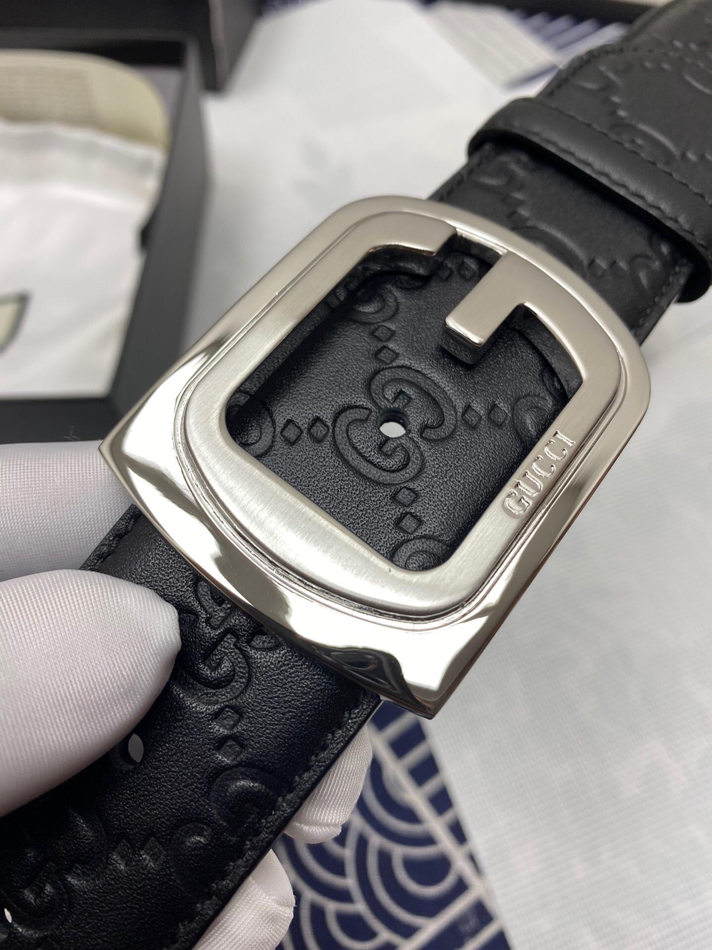 Thắt lưng nam Gucci siêu cấp họa tiết chữ G kiểu mới TLGC76