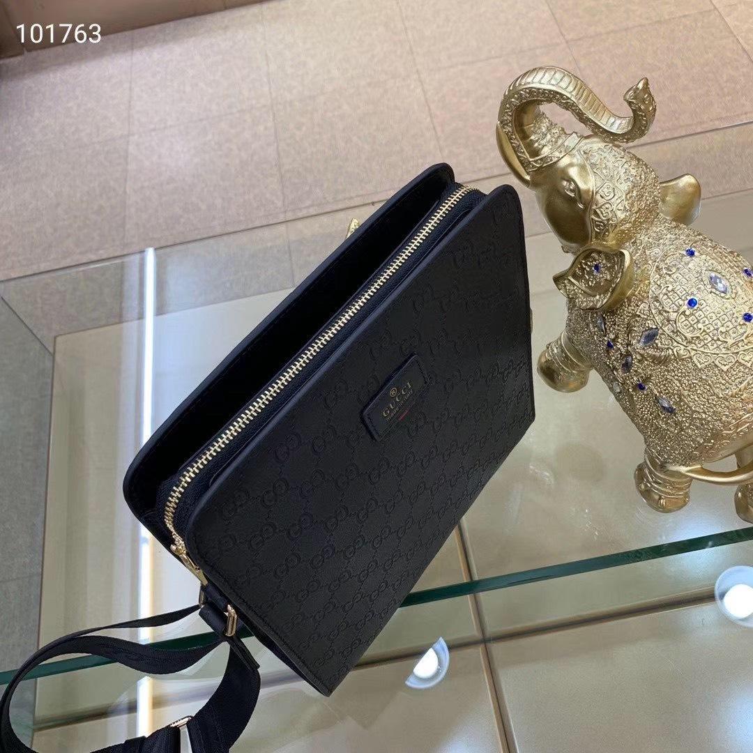 Túi đeo chéo Gucci siêu cấp họa tiết logo đen TDCGC18