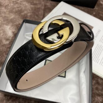 Thắt lưng Gucci like au dây họa tiết logo khóa G đối TLGC79