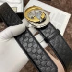 Thắt lưng Gucci like au dây họa tiết logo khóa G đối TLGC79