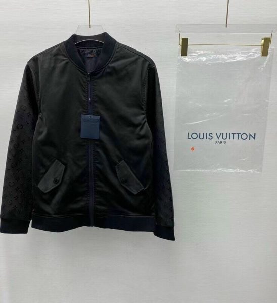 Áo nam Louis Vuitton siêu cấp họa tiết hoa tay da AOLV06