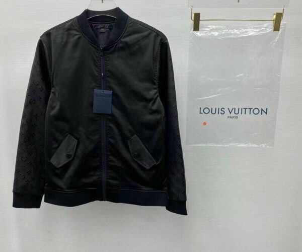 Áo nam Louis Vuitton siêu cấp họa tiết hoa tay da AOLV06
