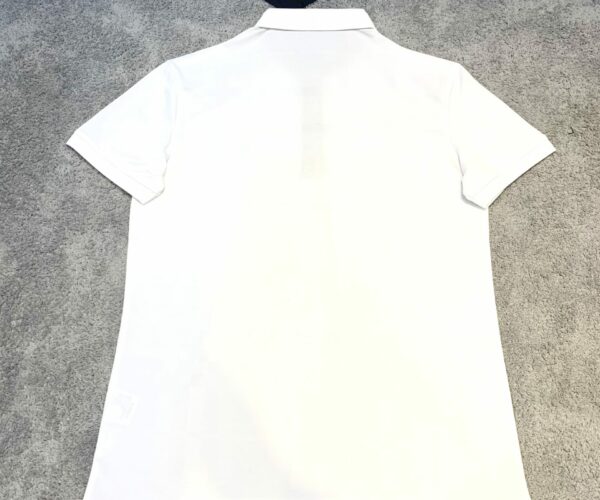Áo phông Burberry siêu cấp full trắng kẻ chìm APB05