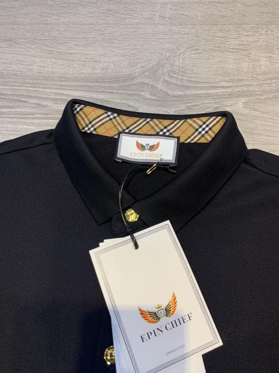 Áo phông Burberry siêu cấp hoạ tiết logo thêu APB03