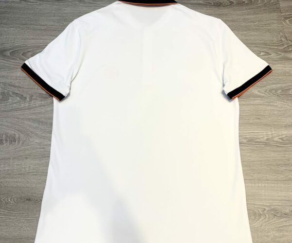 Áo phông Hermes siêu cấp màu trắng hoạ tiết viền đen APH02