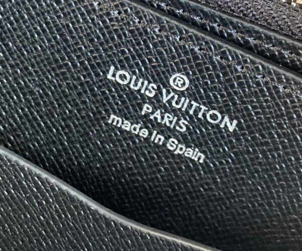 Ví dài Louis Vuitton cầm tay caro đen Like Auth