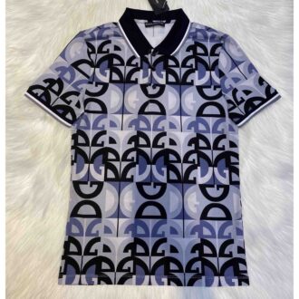 Áo phông Dolce & Gabbana siêu cấp full đen họa tiết chữ DG APDG03