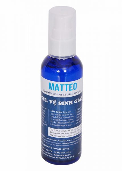 Gel Matteo đem lại cảm giác thơm dịu nhẹ