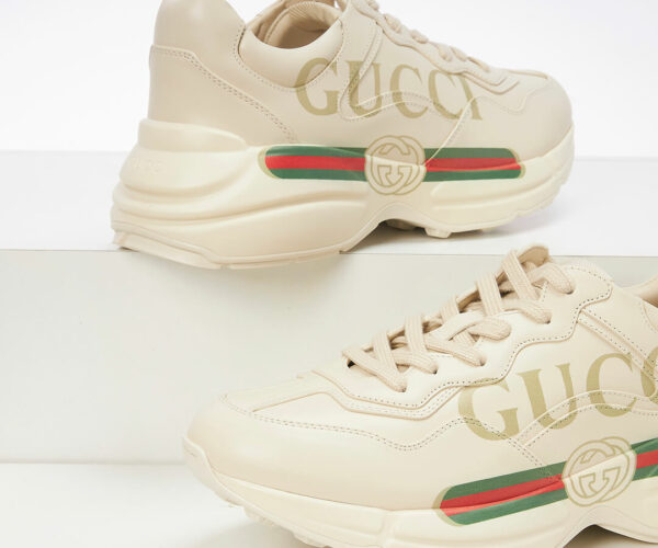Gucci Rhyton Logo Like Auth màu trắng