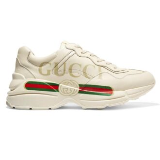 Giày Gucci Rhyton Logo Like Auth màu trắng