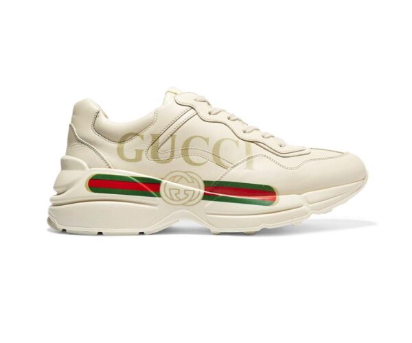 Giày Gucci Rhyton Logo Like Auth màu trắng