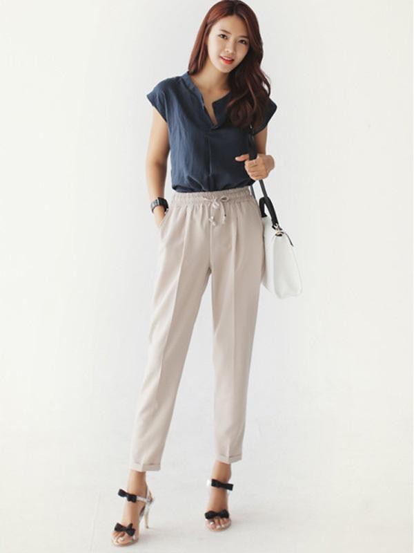 Giày sandals khi phối với quần baggy